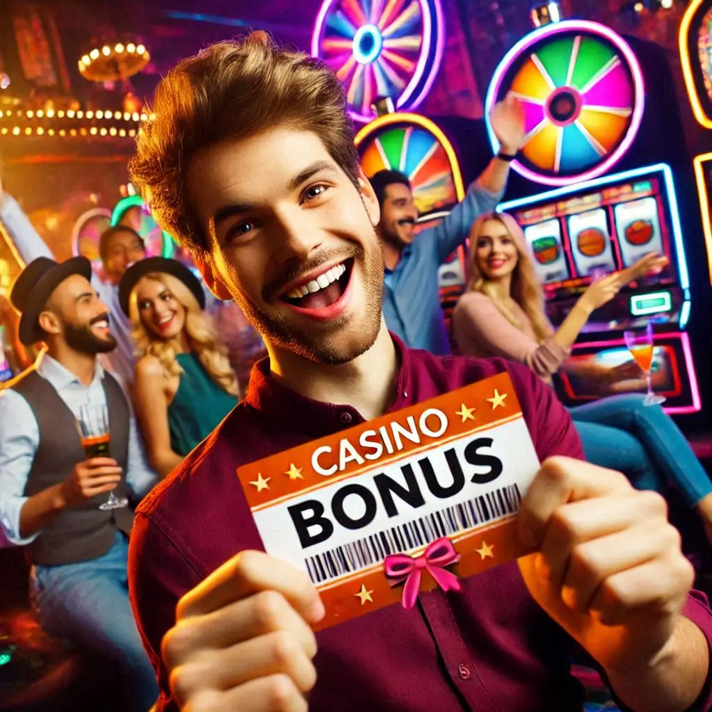 a person with a casino bonus AZUR CASINO